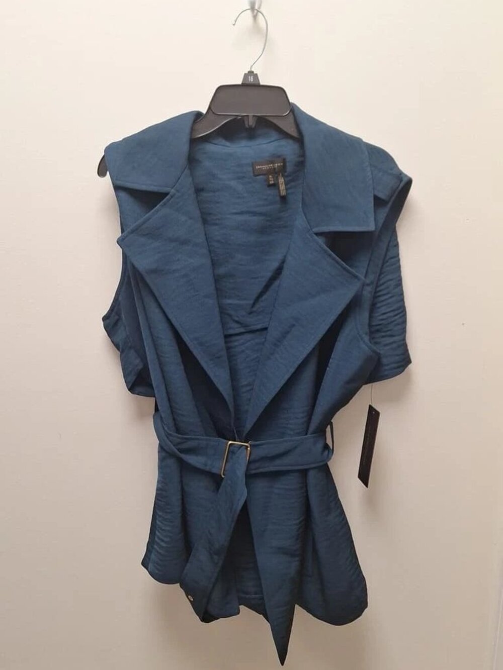 Donna Karan NY Women's Coat Vest Size XL ORG $52 RackD18